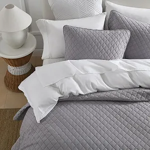 Покрывало ENASAL Геометрический серый, 240 x 260 см synthetic.ua - Фото 1