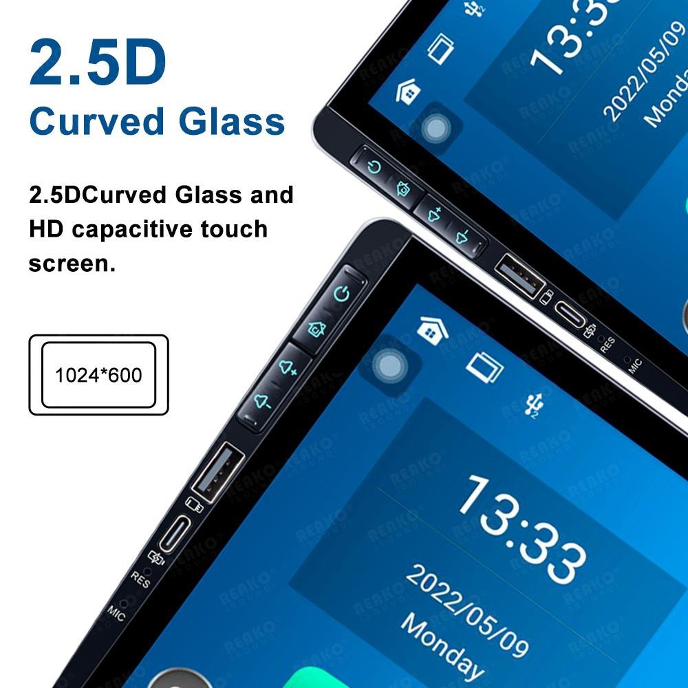 Автомагнітола Hikity / 9" / Сенсорна / 2/32Гб / Android 12 / Bluetooth / WI-FI / GPS / USB / microSD slot / 1DIN, фото №3