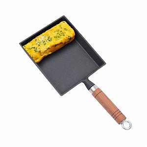 Купить Сковорода SanBouSi Tamagoyaki квадратная для омлетов с деревянной ручкой чёрная - Фото 1 Сковорода SanBouSi Tamagoyaki квадратная для омлетов с деревянной ручкой чёрная - Фото 1