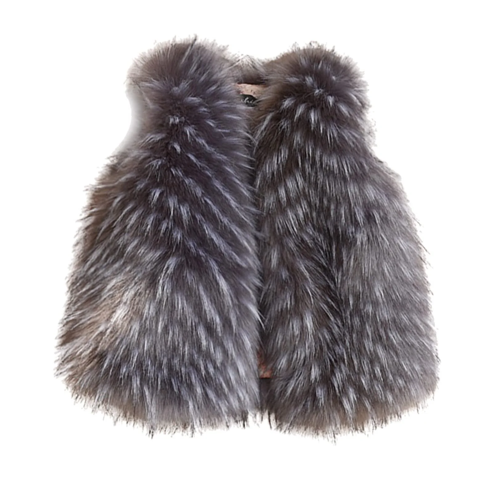 Жилет для дівчинки, без рукавів, зимовий, вітрозахисний, теплий, флісовий, фото №1