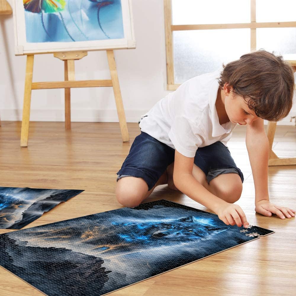 Пазл Phantom Wolf 1000 элементов картонный 26 x 38 см, фото №4 Пазл Phantom Wolf 1000 элементов картонный 26 x 38 см, фото №4