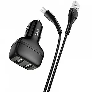 АЗУ Hoco Z36 (2USB/2.4A) MicroUSB synthetic.ua - Фото 1