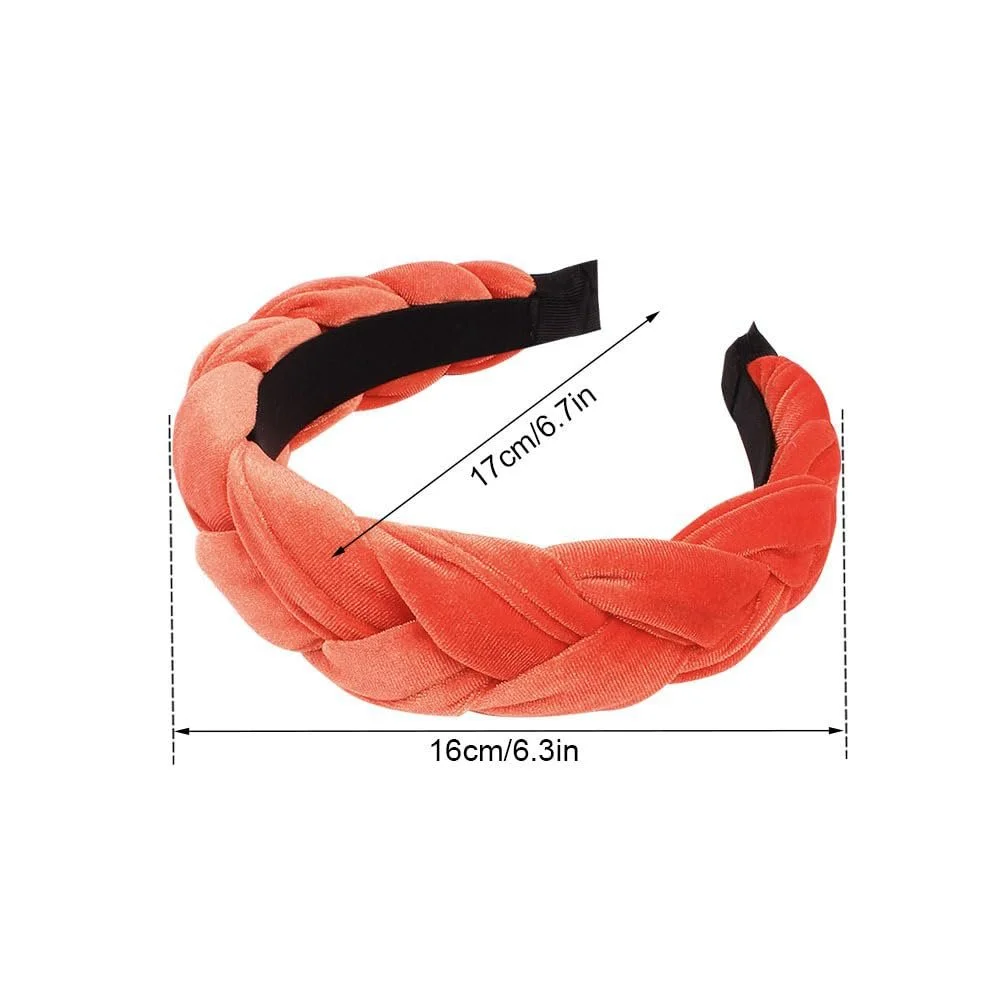 Обруч Оксамитовий Плетений, фото №2