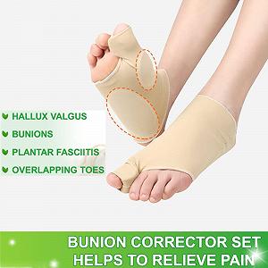 Коректор великого пальця стопи 2 шт./пара synthetic.ua - Фото 1