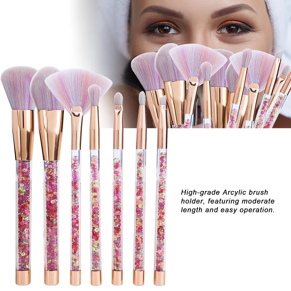 Набор кистей для макияжа 7 шт, фото №3 Набор кистей для макияжа 7 шт, фото №3