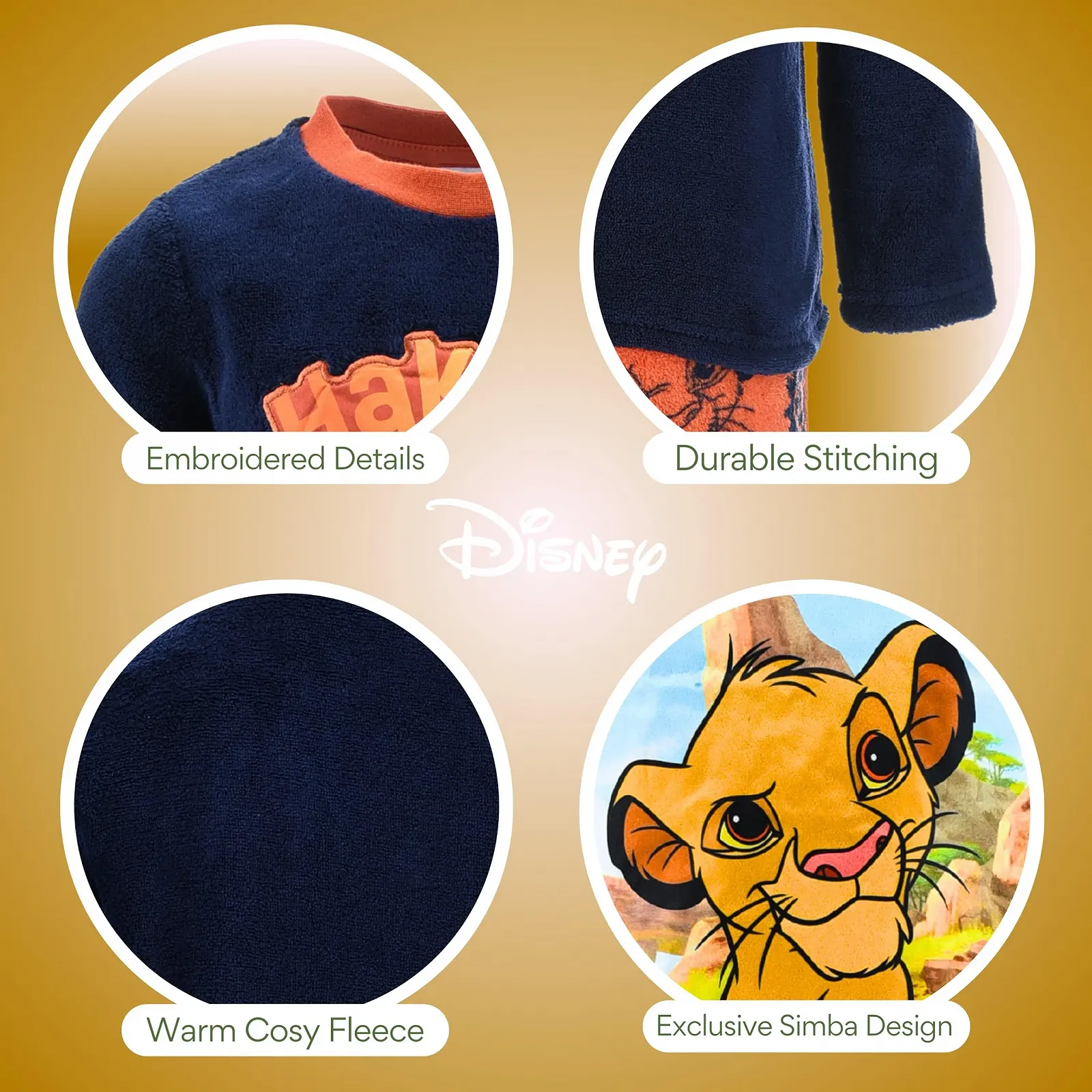 Піжама Disney The Lion King для дівчаток, футболка та довгі штани для дівчаток, фото №6 Піжама Disney The Lion King для дівчаток, футболка та довгі штани для дівчаток, фото №6