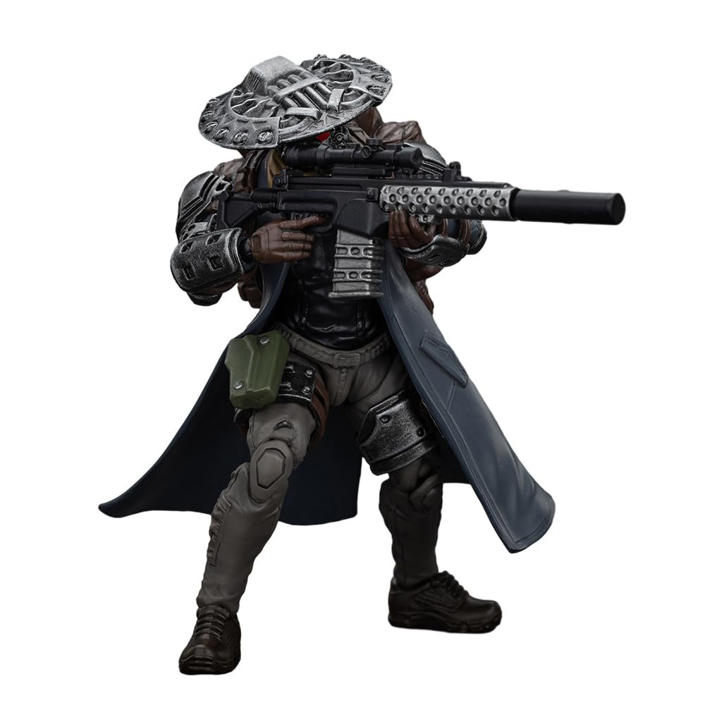 Фігурка JOYTOY Battle of The Stars 1/18 Shadow Jaeger Squad Raven Collection, фото №4