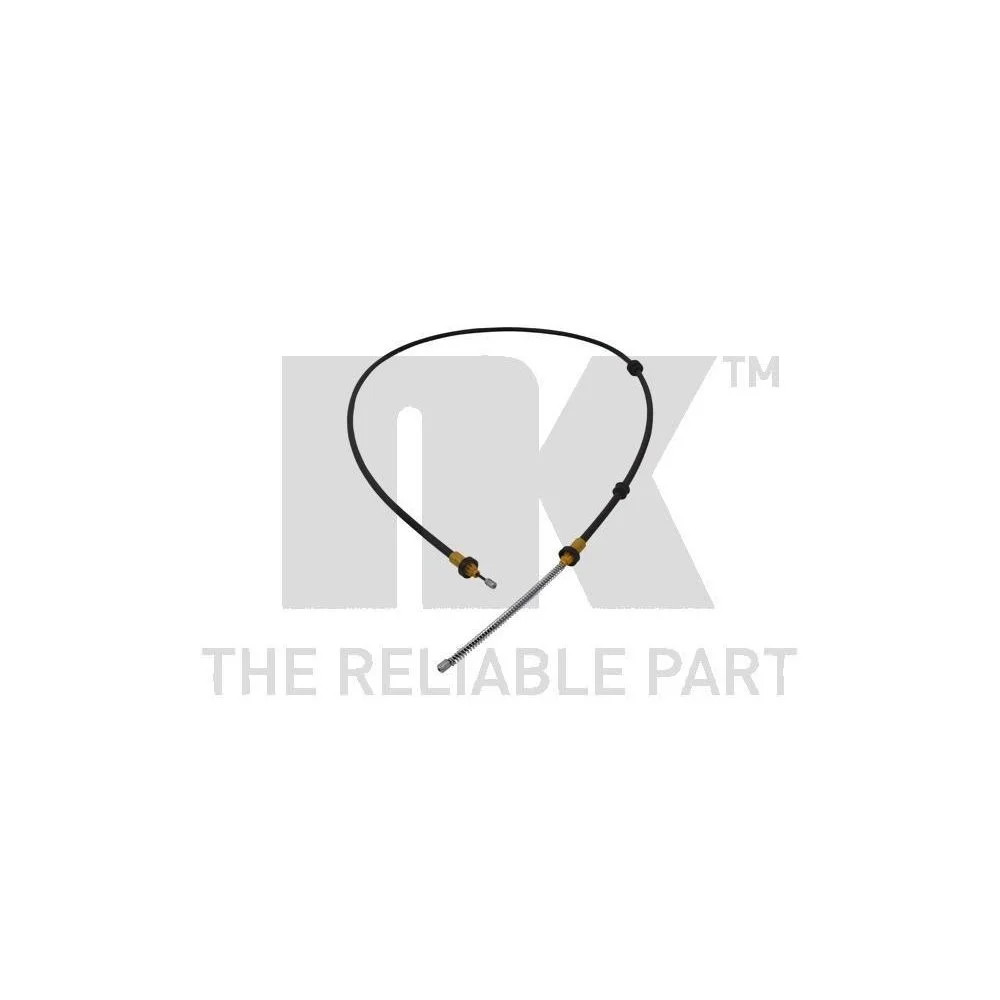 Трос стояночного тормоза NK 9039140 для RENAULT DACIA, левый, правый, фото №1