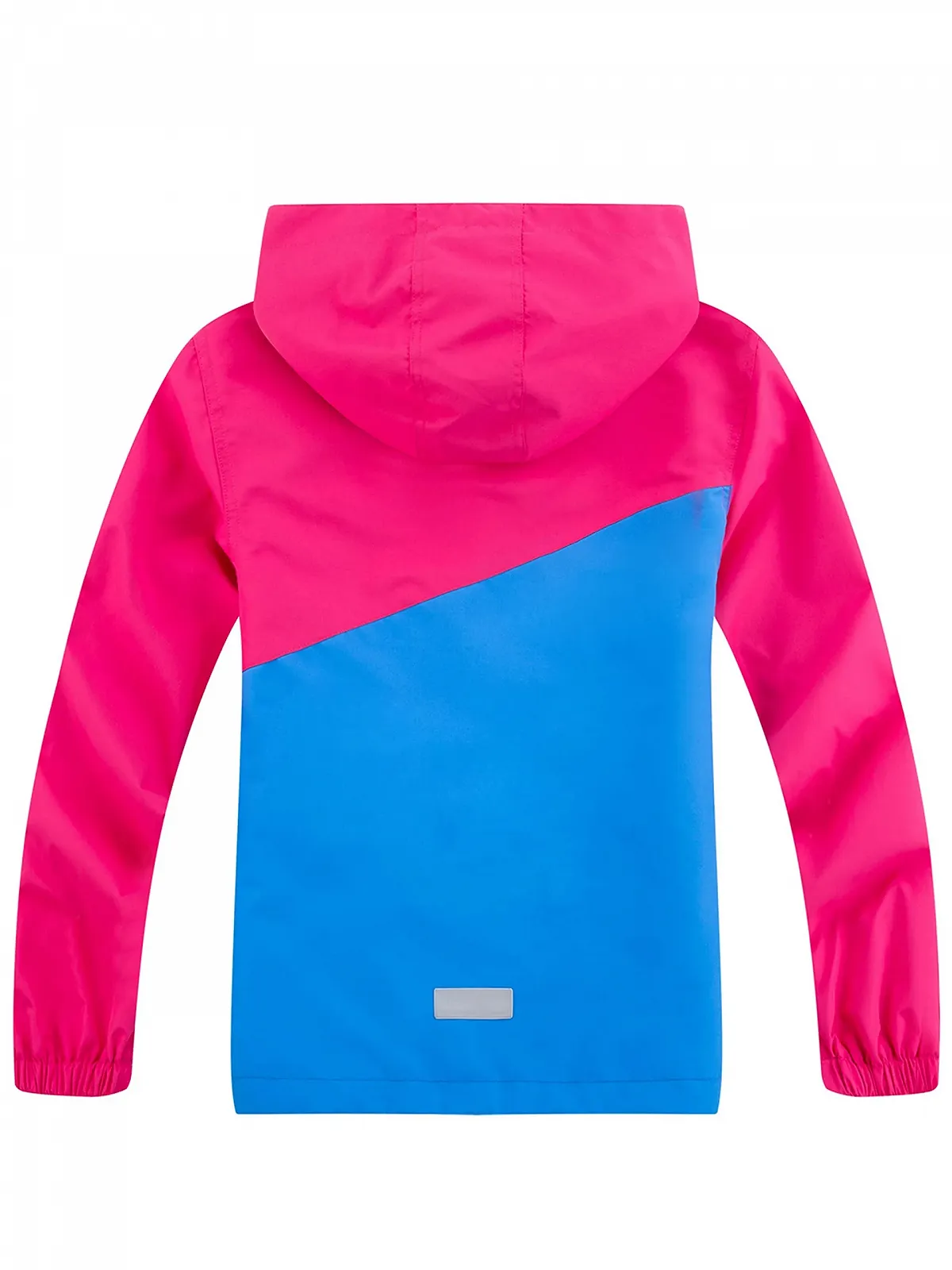 Вітрозахисна та водонепроникна дитяча куртка YoungSoul з кольоровими блоками, фото №3