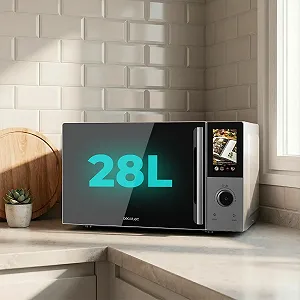 Микроволновая печь Cecotec Convection 2800 Touch 28 л 900 Вт гриль конвекция synthetic.ua - Фото 1