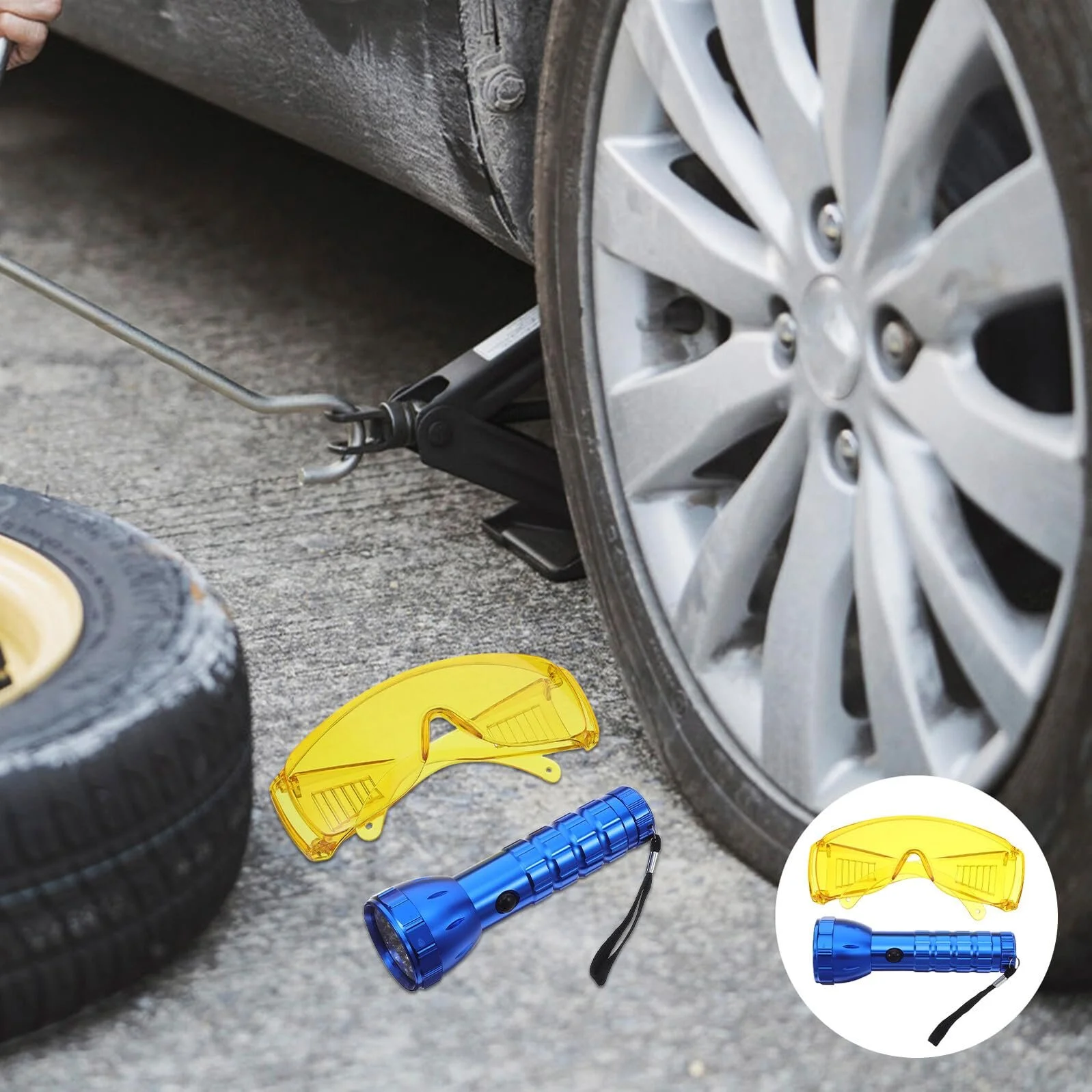 Автомобільний ліхтар для виявлення витоків УФ-ліхтар для кондиціонерів та систем охолодження, фото №9