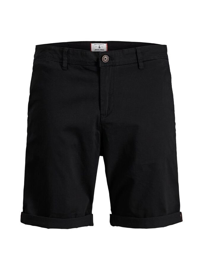 Шорти JJIBOWIE JJSHORTS SOLID SA STS 12165604  Jack&Jones Чорний S, фото №1
