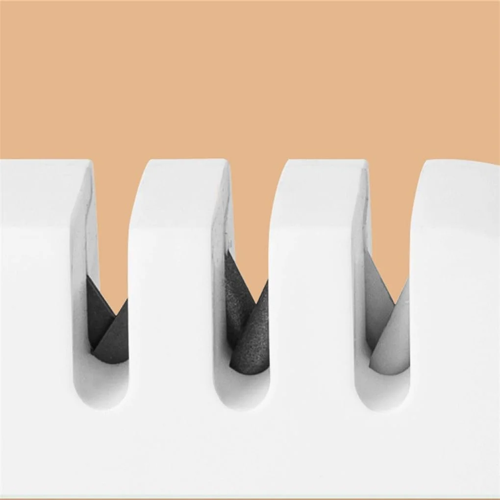 Точильный камень Портативный кухонный настольный ручной Нескользящий Синий, фото №4