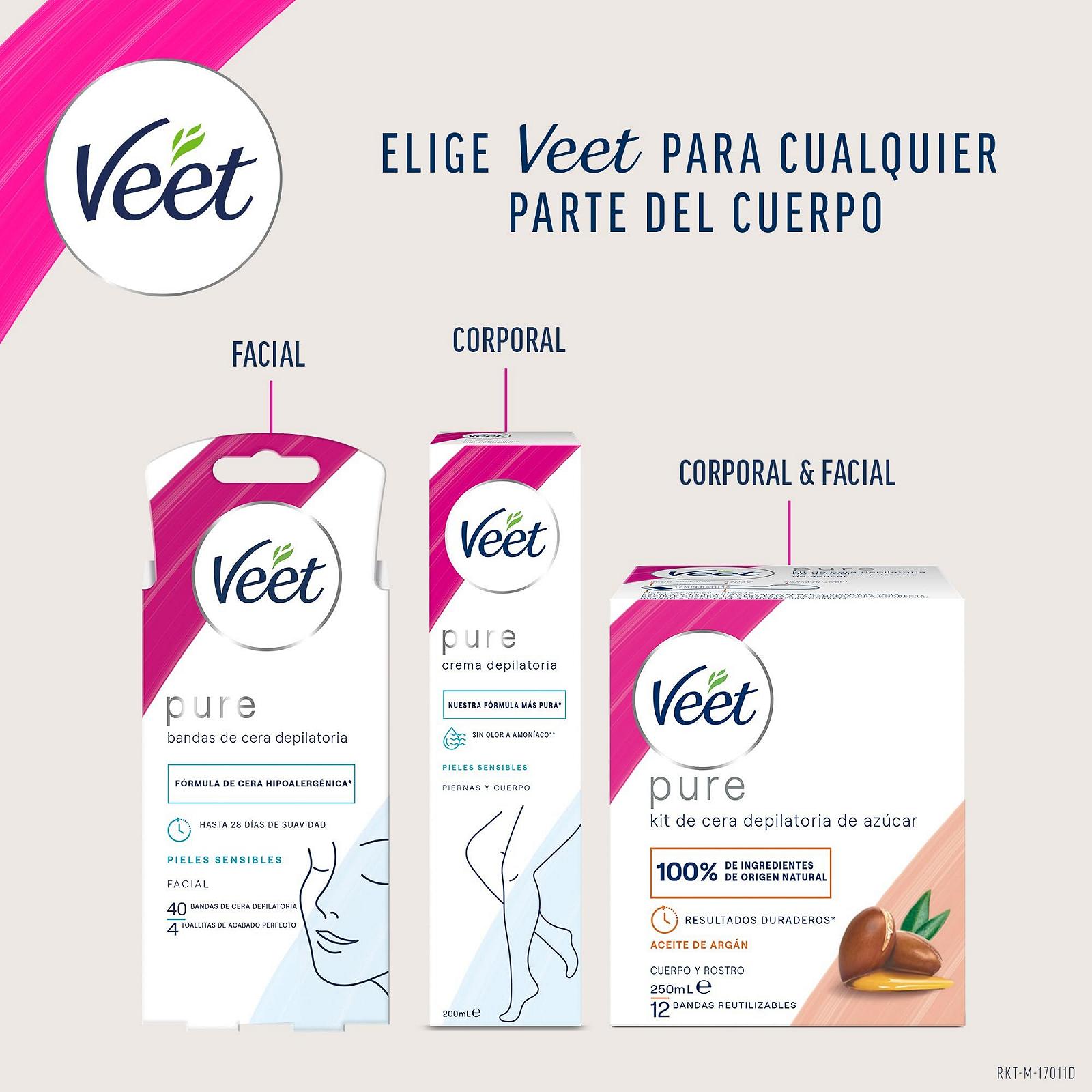 Крем для депиляции Veet Sensitive Skin Dispenser 400 мл, фото №6