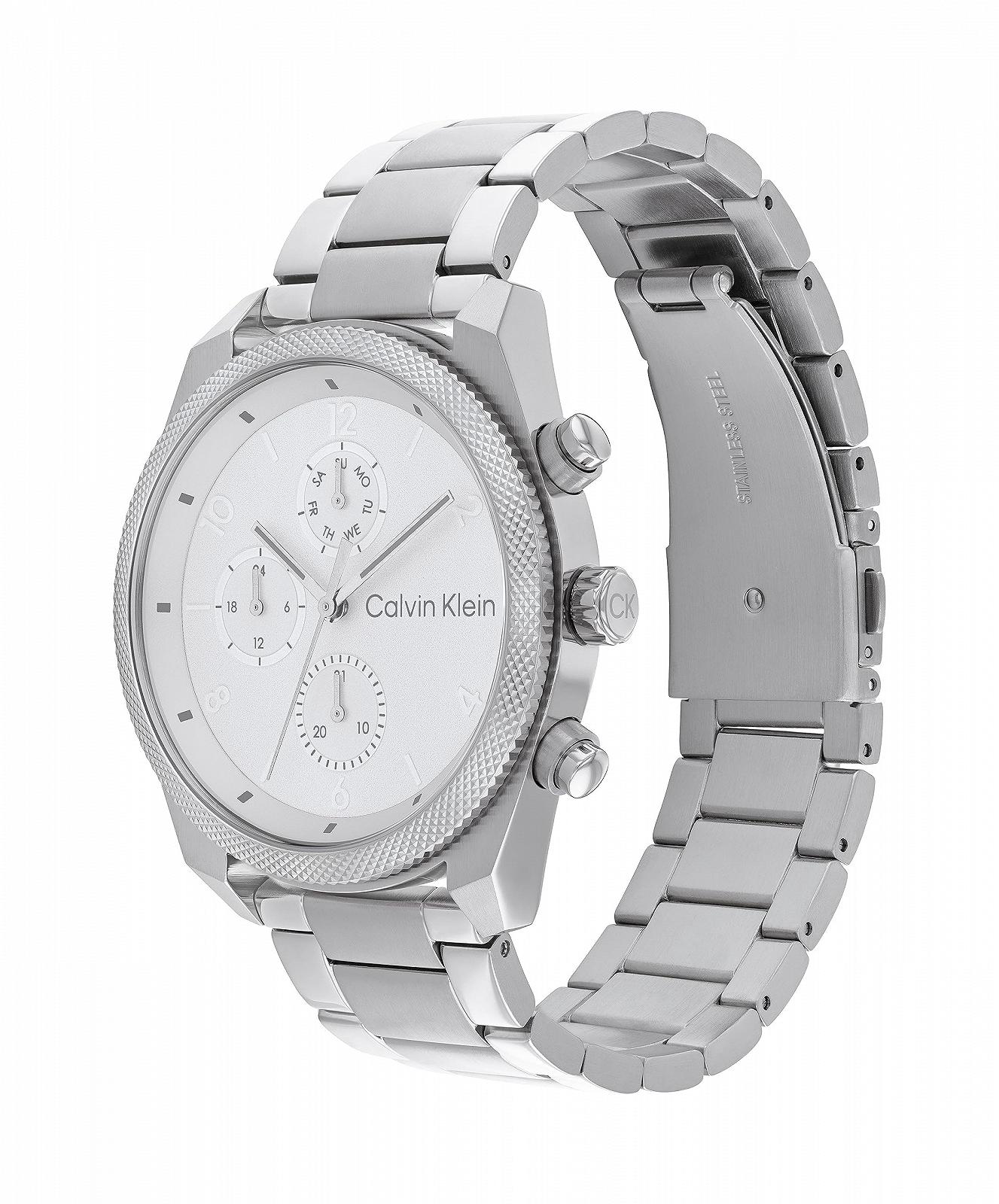 Годинник Calvin Klein Impact 25200356 З кварцовим механізмом Срібний, Браслет, фото №2