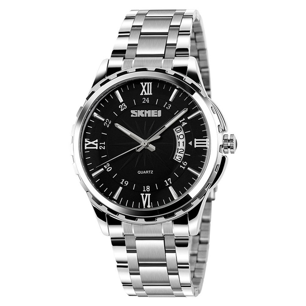 Годинник Skmei 9069 Характеристики Silver-Black, фото №1