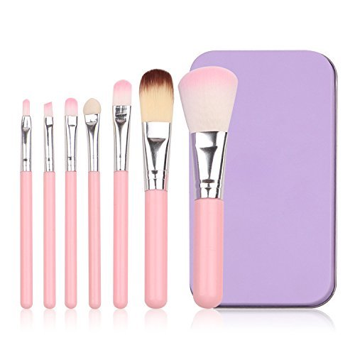 Набір кистей для макіяжу KUANDARMX Beauty-Tools, синтетичні кисті для основи, тіней, змішування, пудри для обличчя, рум'ян, консилерів з портативною косметичкою, фото №1