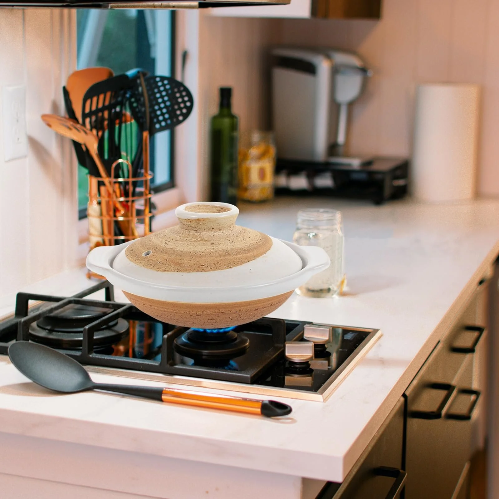 Каструля для запікання BESPORTBLE Ceramic 18 см з кришкою, фото №8