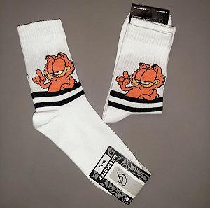 Женские молодежные носки высокие демисезонные белые 36-39 размер - Фото 1