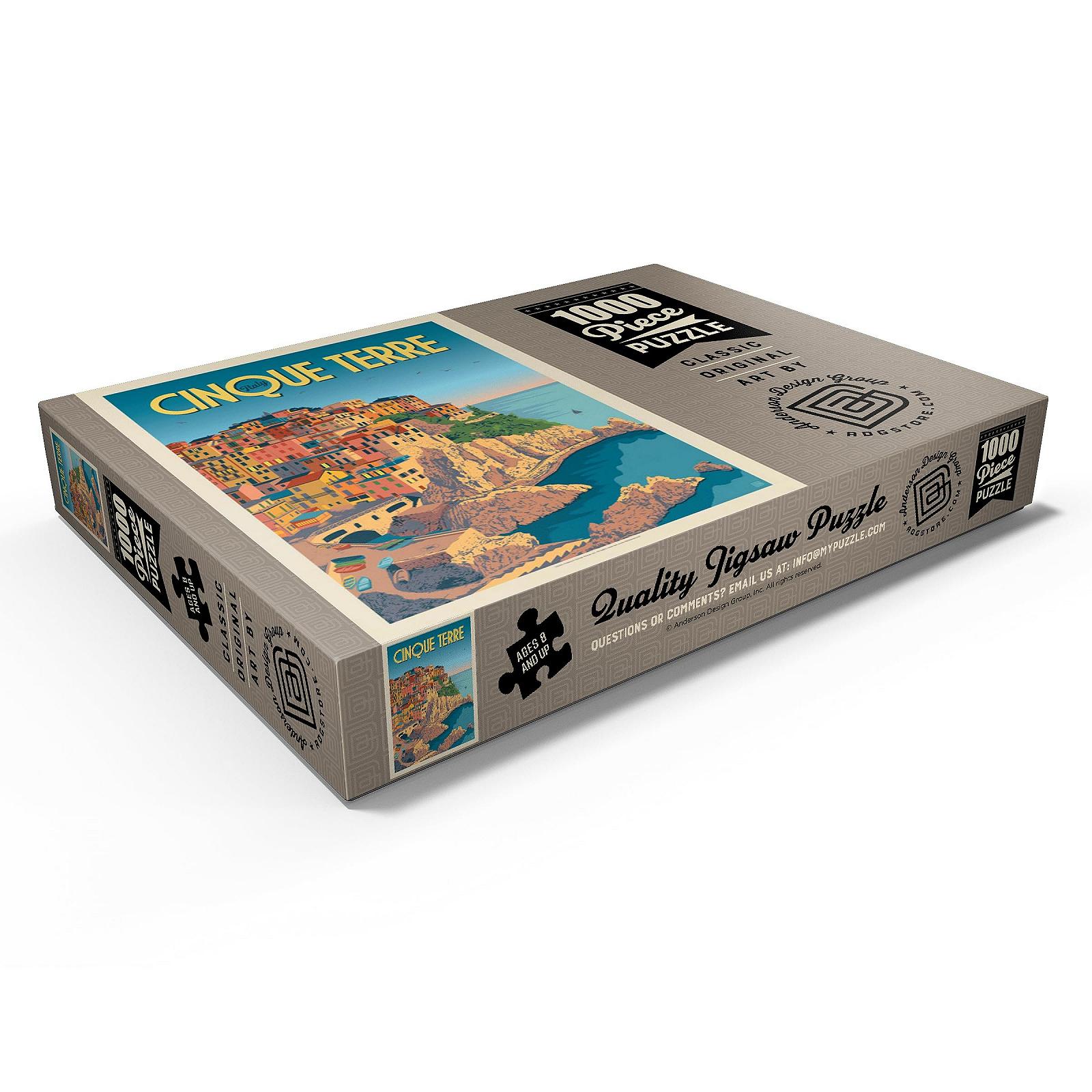 Пазл MyPuzzle Special Collection Italy: Cinque Terre Vintage Poster 1000 деталей, фото №1
