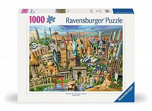 Пазл Ravensburger World Attractions 12000332 1000 елементів 14+ років - Фото 1
