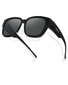 Сонцезахисні окуляри поверх окулярів Meeloog для жінок, поляризовані, захист UV400 - Фото 1