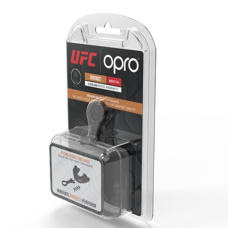 Капа OPRO Bronze UFC дитяча вік до 10 White (ufc.102513003), фото №7