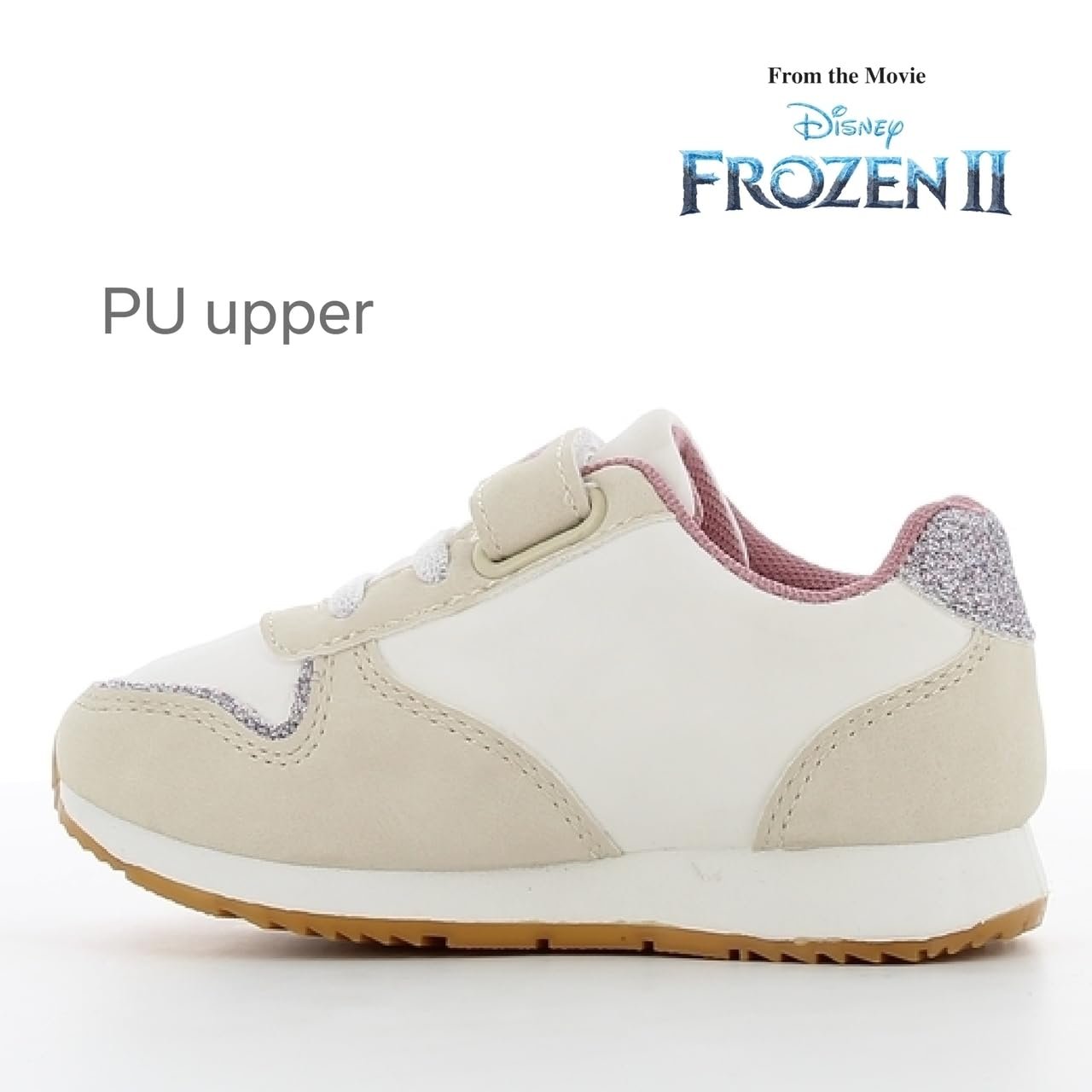 Кроссовки Disney Frozen для девочек, Кроссовки с Анной и Эльзой, кроссовки Frozen на липучках, спортивная обувь, кроссовки с блестками для девочек, фото №5