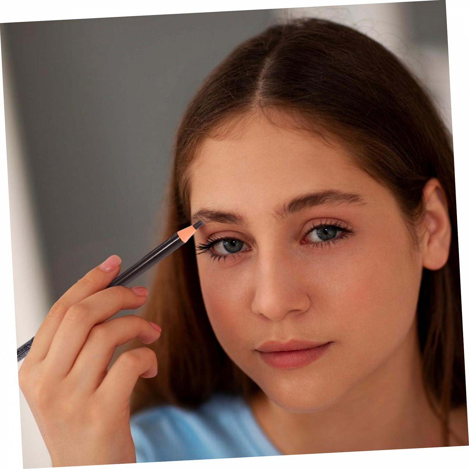 Олівець MERRYHAPY Augenbrauenstift Dark Brown, фото №7