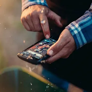 Смартфон CROSSCALL Core M5 6.5 дюйма 64GB 4G Android 13 MP Dual Nano SIM Black synthetic.ua - Фото 1