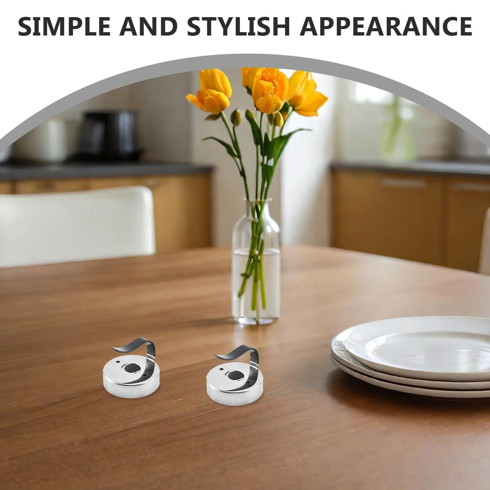 Формы для пончиков Healifty 2 шт. Нержавеющая сталь 7.4 см антипригарные, фото №4