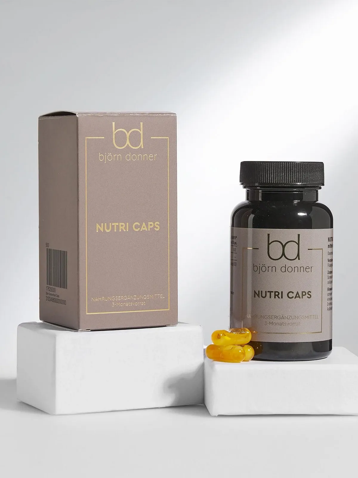 Капсули Björn Donner Nutri - Запас на 3 місяці - Для зменшення випадіння волосся у жінок 90 капсул, фото №6