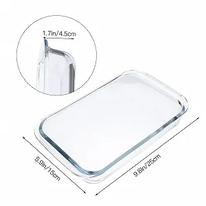Форма для запікання GLEAVI Загартоване скло Прямокутна Велика Термостійка synthetic.ua - Фото 1