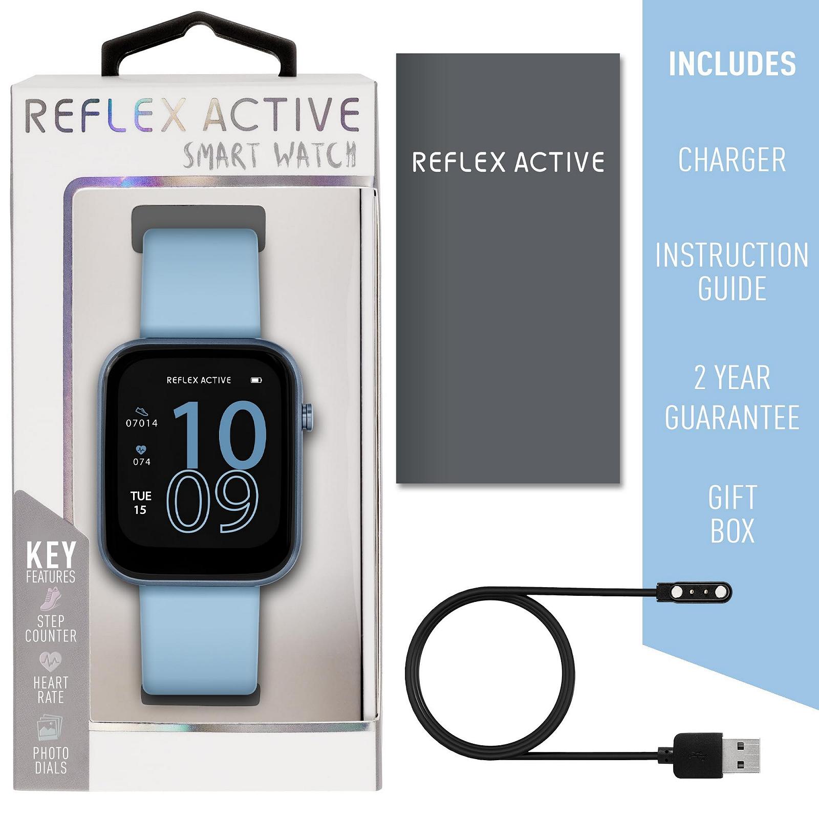 Смарт-годинник для фітнесу Reflex Active Series 12 RA12-2153 Синій Денім Modern, фото №6