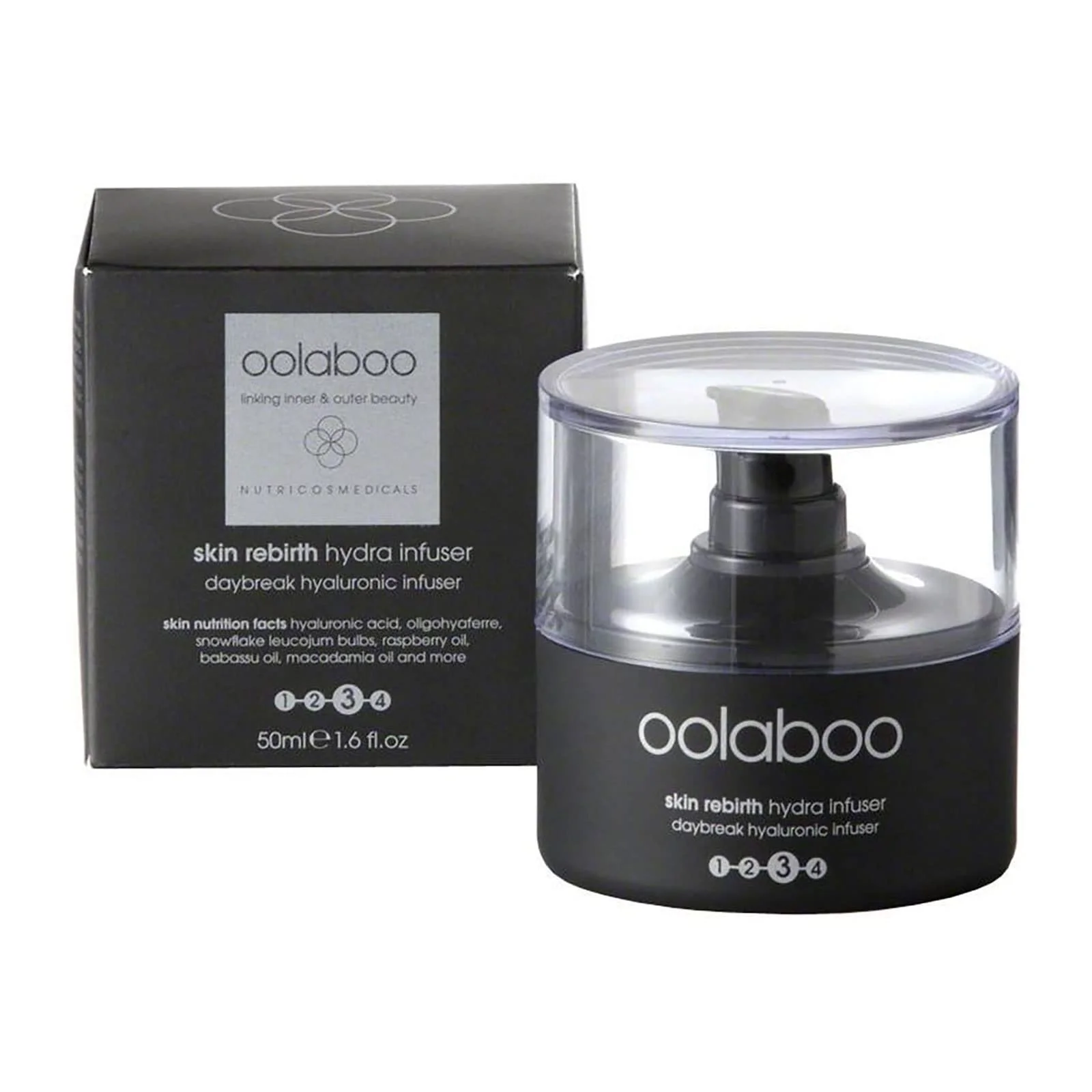 Денний крем OOLABOO skin rebirth daybreak hyaluronic infuser phase 3 50 мл, фото №1 Денний крем OOLABOO skin rebirth daybreak hyaluronic infuser phase 3 50 мл, фото №1