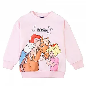 Світшот Bibi & Tina 82434 Рожевий - Фото 1