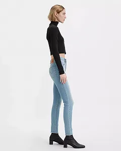Жіночі джинси Levis - 721 High Rise Skinny Light Of My Life - 25 synthetic.ua - Фото 1
