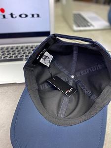 Кепка Kiton темно-синяя gu574 synthetic.ua - Фото 1