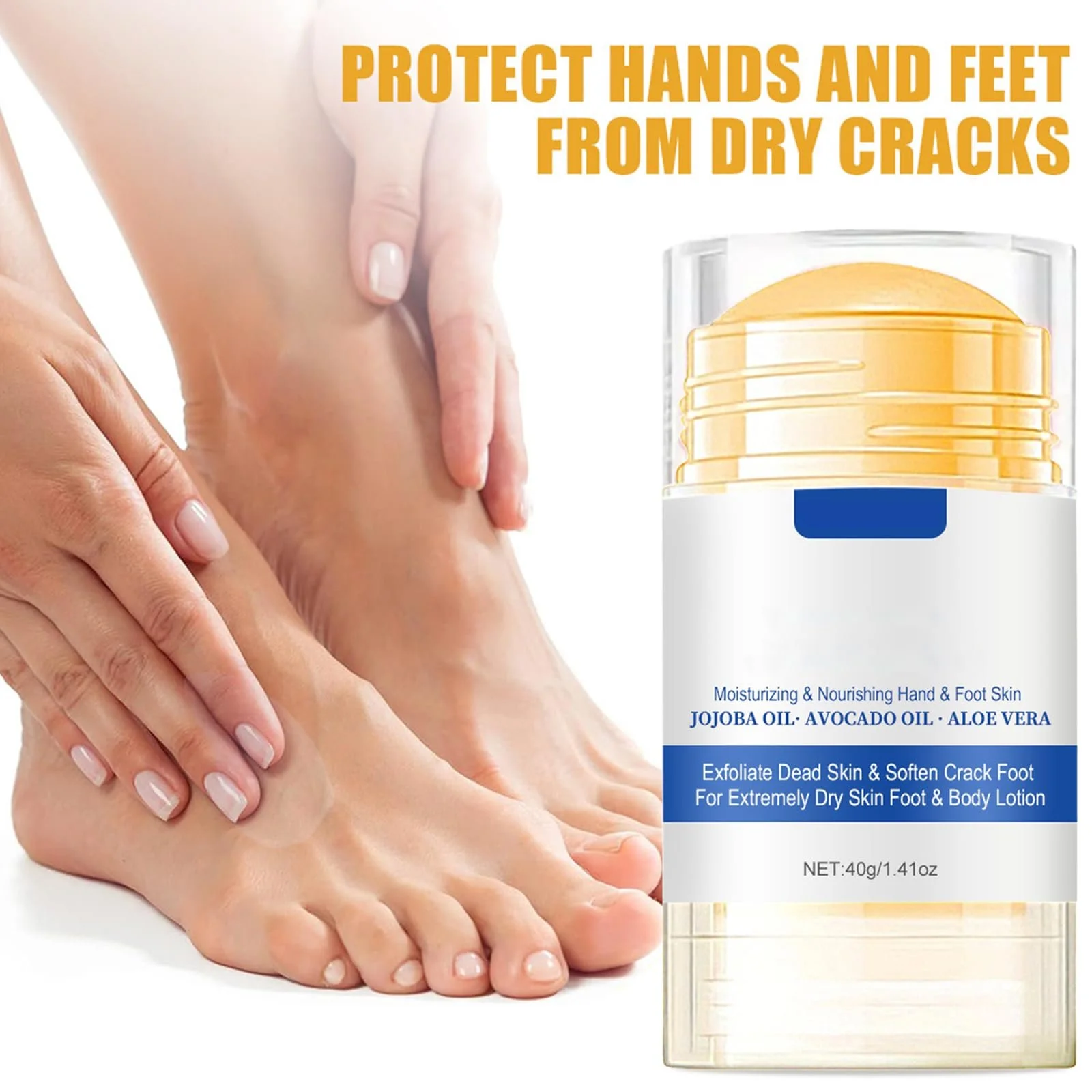 Крем для ног Foot Care Cream Hydrating and Anti-Cracking 60% Urea, фото №3