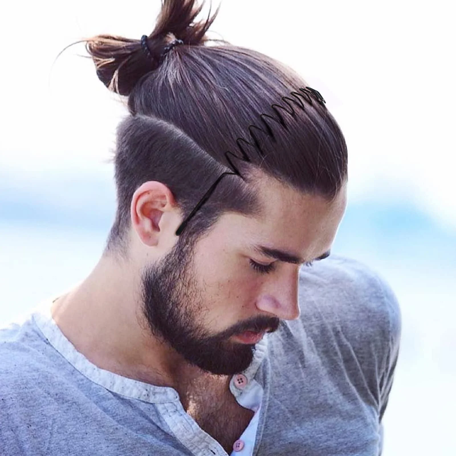 Набір металевих обручів для волосся різних стилів, 6 шт, фото №6 Набір металевих обручів для волосся різних стилів, 6 шт, фото №6