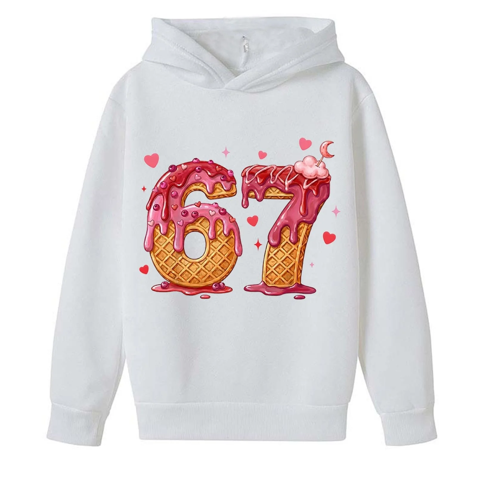 Дитячий пуловер з капюшоном Kinder 67, фото №2