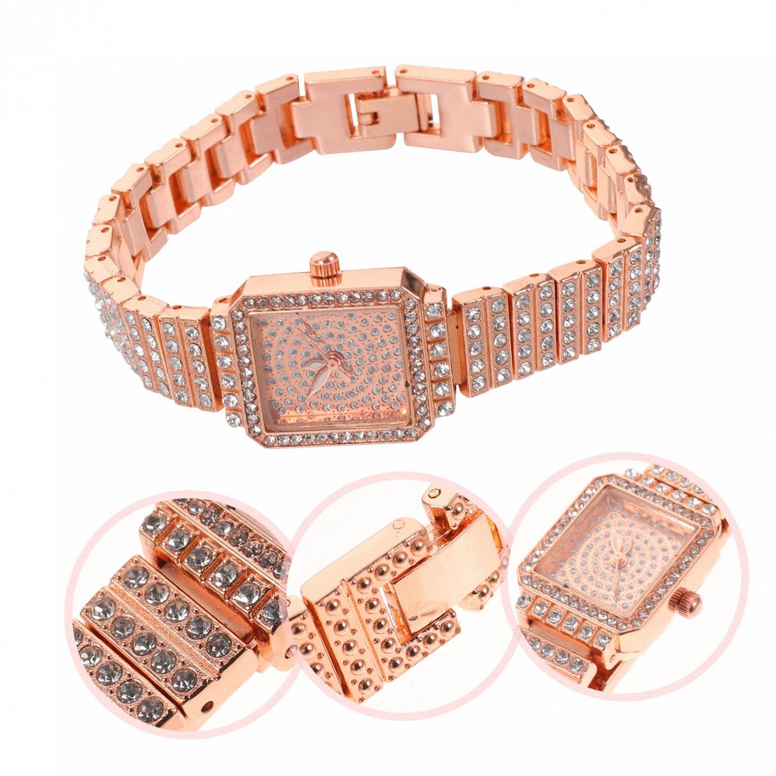 Жіночий годинник LIFKOME Регульований годинник Золотий, фото №3