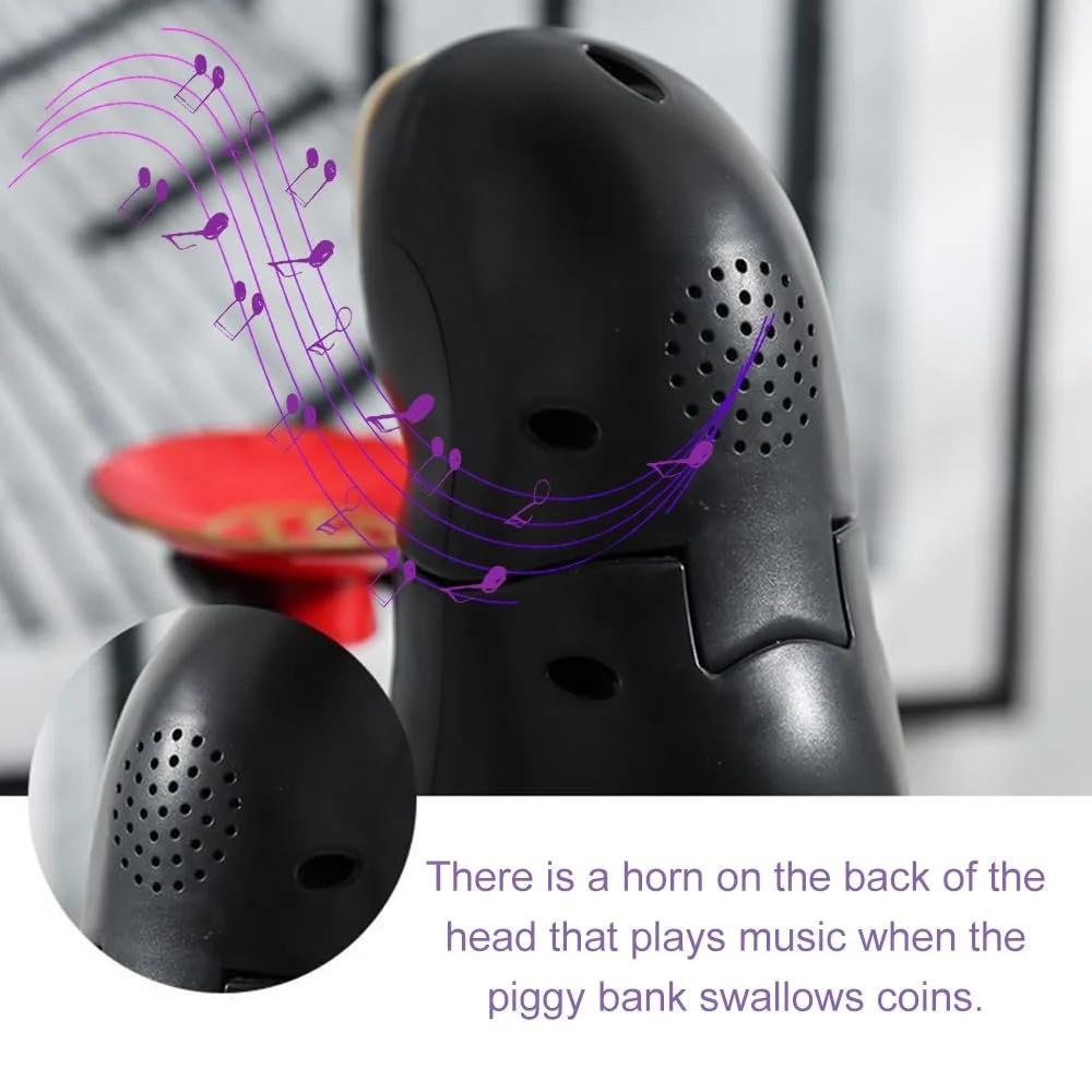 Цифрова скарбничка зі звуковими ефектами Anime Kawaii з автоматичним затягуванням купюр, фото №7