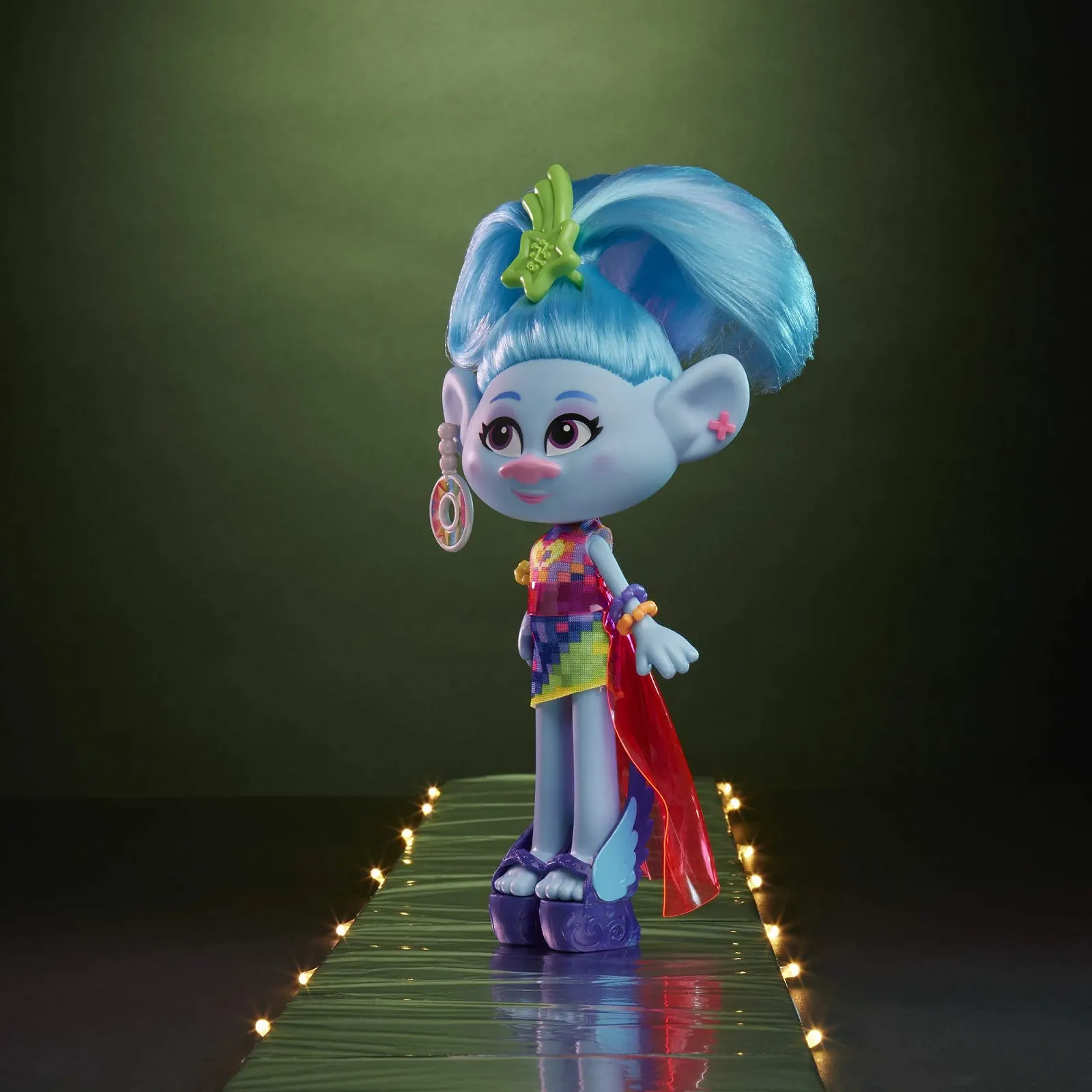 Кукла Hasbro Trolls DreamWorks Trolls Glamour Silk Модная кукла с платьем и обувью, фото №7