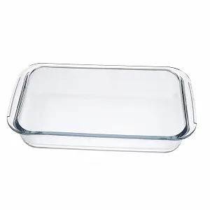 Форма для запікання GLEAVI Загартоване скло Прямокутна Велика Термостійка - Фото 1