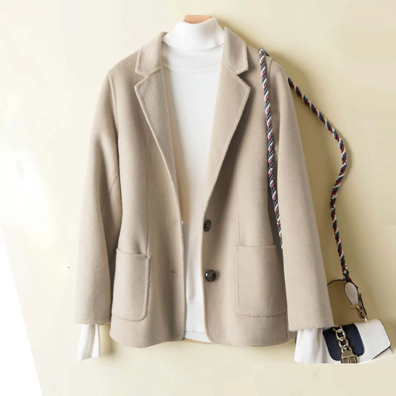 Пальто Yowablo Жіноче Тепле, фото №3 Пальто Yowablo Жіноче Тепле, фото №3