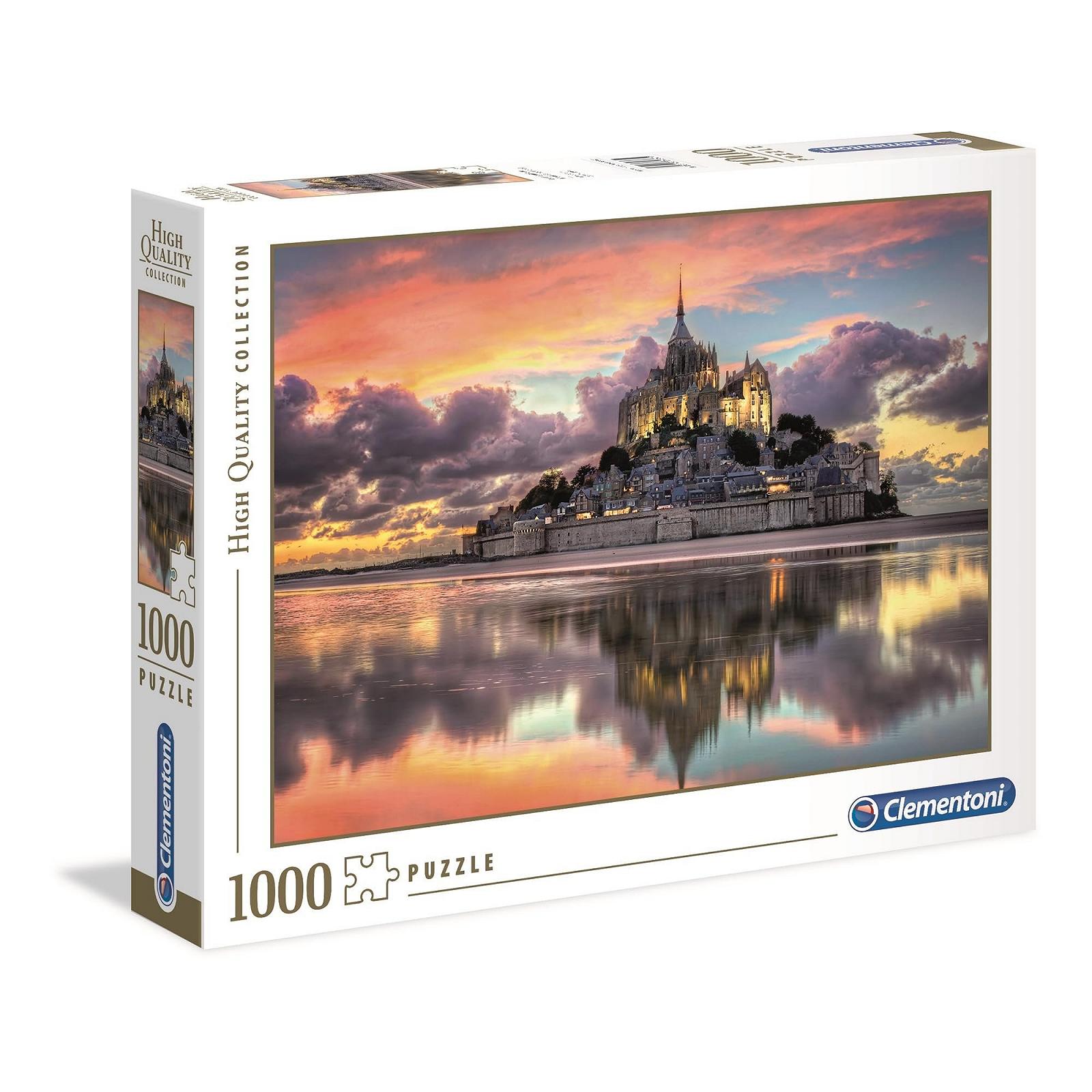 Пазл Clementoni High Quality Collection 39367.1 Le Magnifique Mont Saint-Michel 1000 Pieces Multi-Colour, фото №1