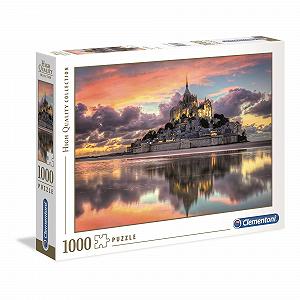 Пазл Clementoni High Quality Collection 39367.1 Le Magnifique Mont Saint-Michel 1000 Pieces Multi-Colour - Фото 1