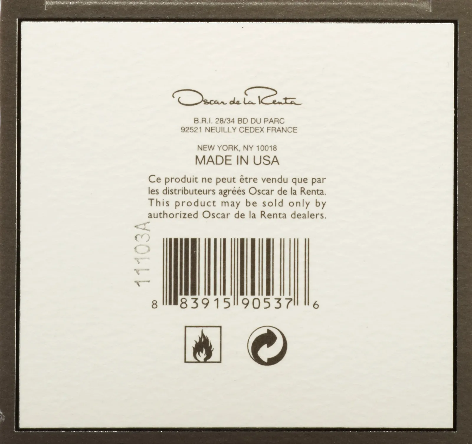 Парфумована вода Oscar Esprit d'Oscar 100 мл, фото №7