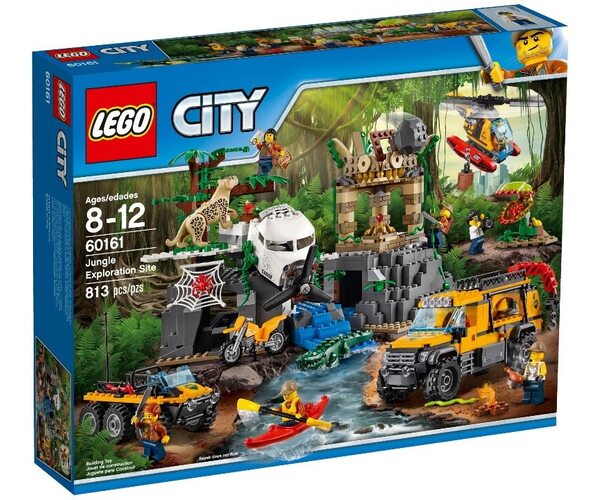 Конструктор LEGO City Джунгли: Зона исследований (60161), фото №1